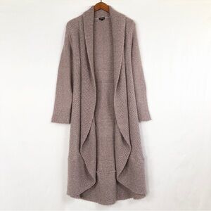 J. Peterman Dusty Pink Open Cardigan